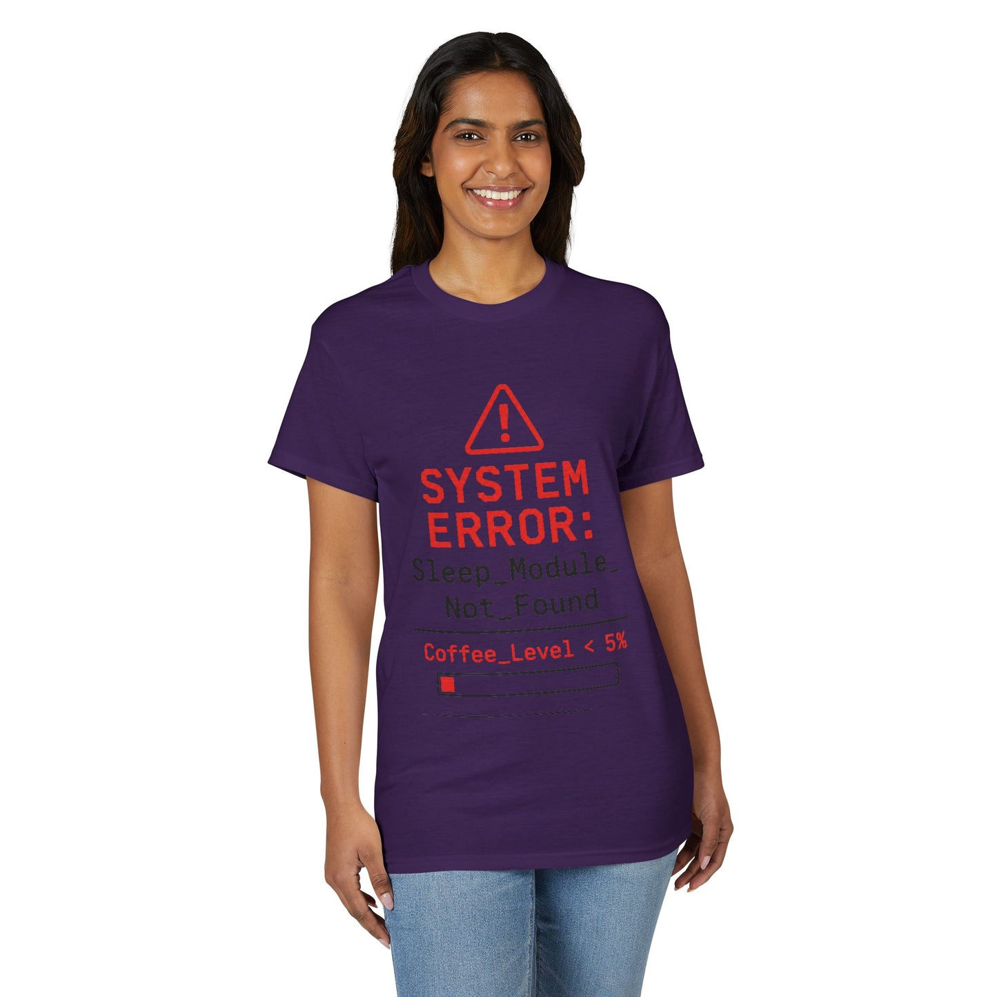 System Error: Coffee Level <5% T-Shirt