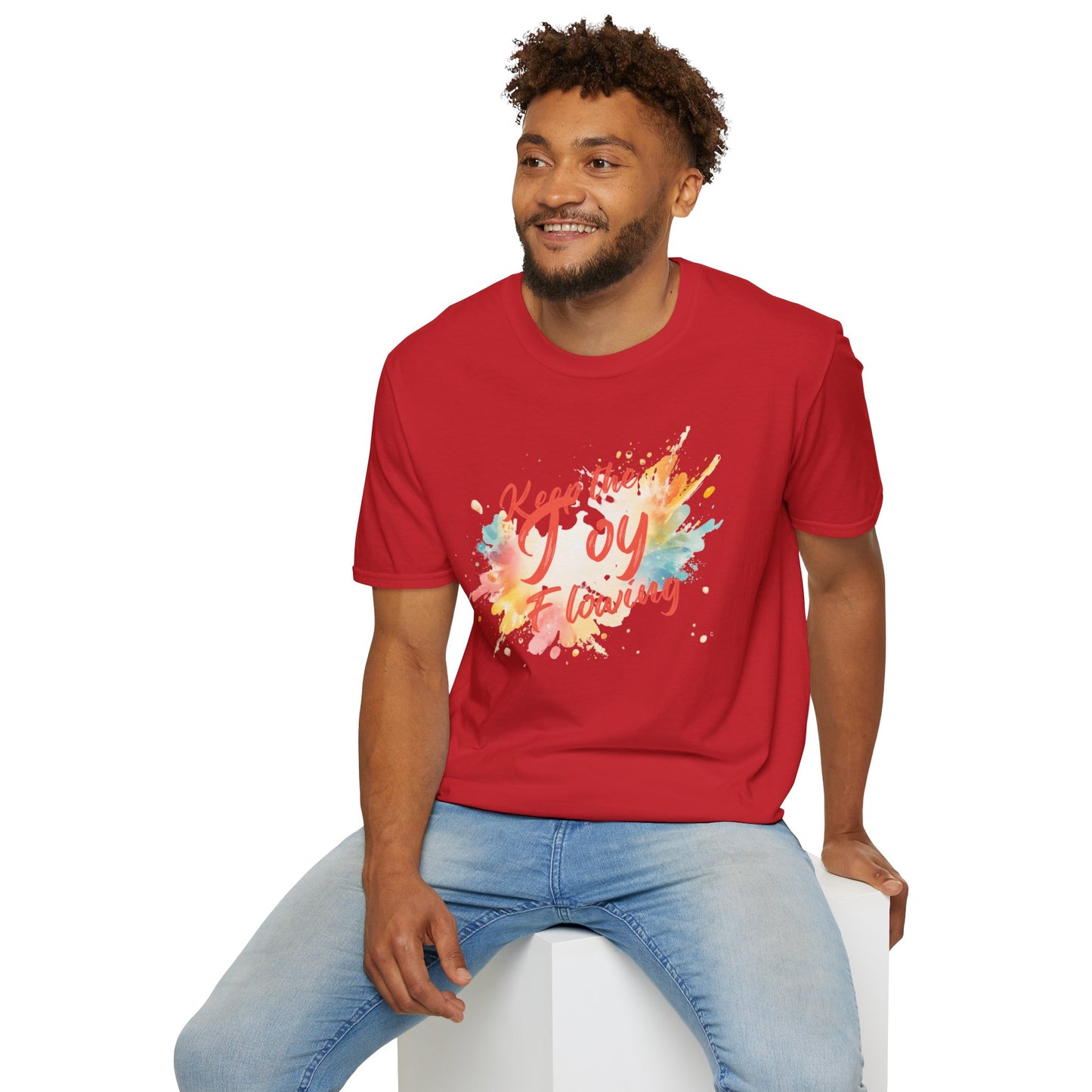 Keep the Joy Flowing Watercolor T-Shirt