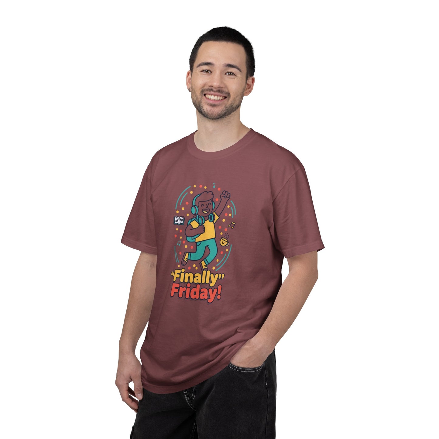 Finally Friday! Graphic T-Shirt — Fun Weekend Celebration Tee