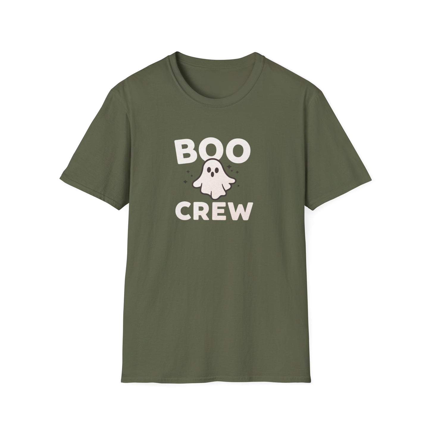 Boo Crew T-Shirt — Cute Halloween Ghost Tee for Kids & Adults