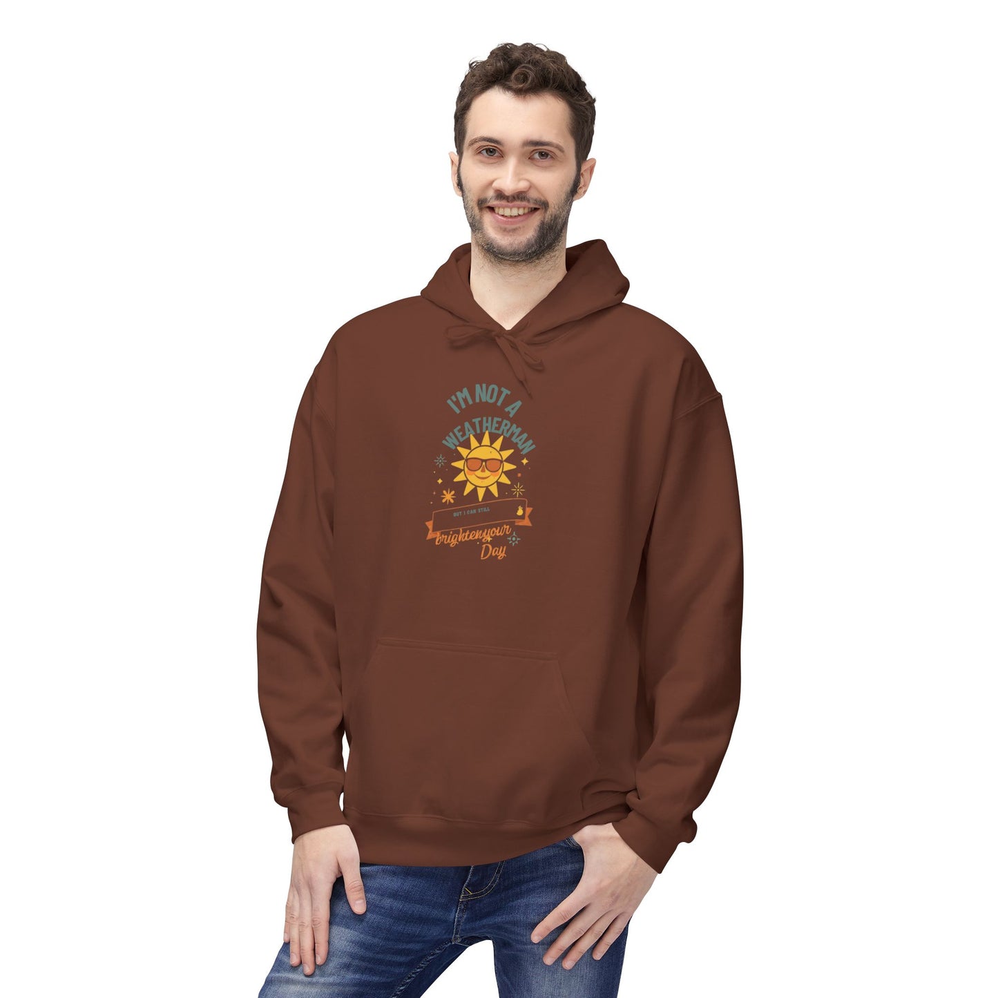 Hoodie – "It's My Day, Make Way" Sunflower Graphic Hooded Sweatshirt