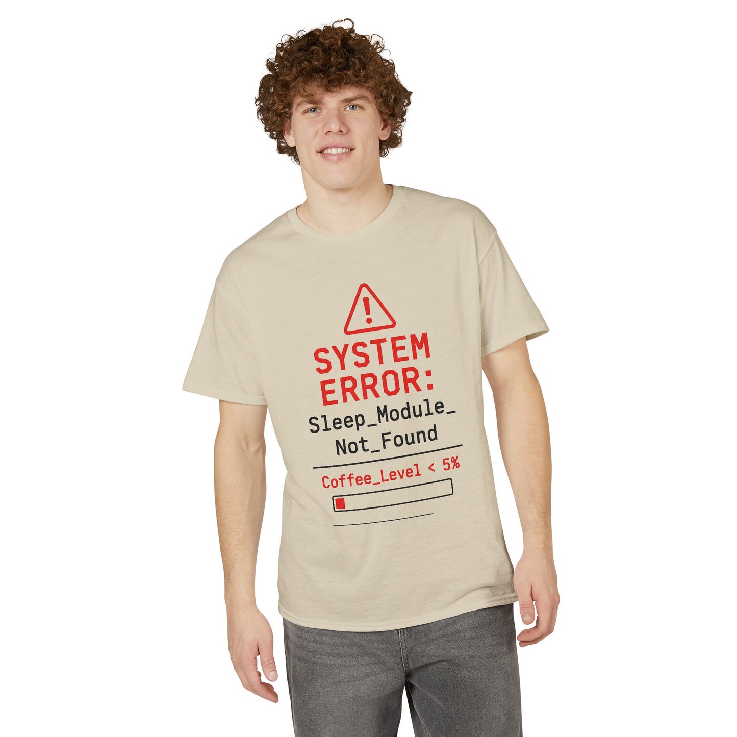 System Error: Coffee Level <5% T-Shirt