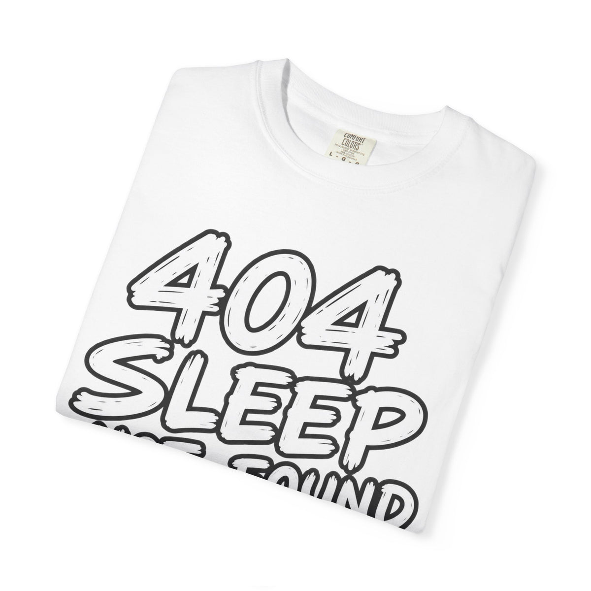 T-Shirt — 404 Sleep Not Found Owl Graphic Tee