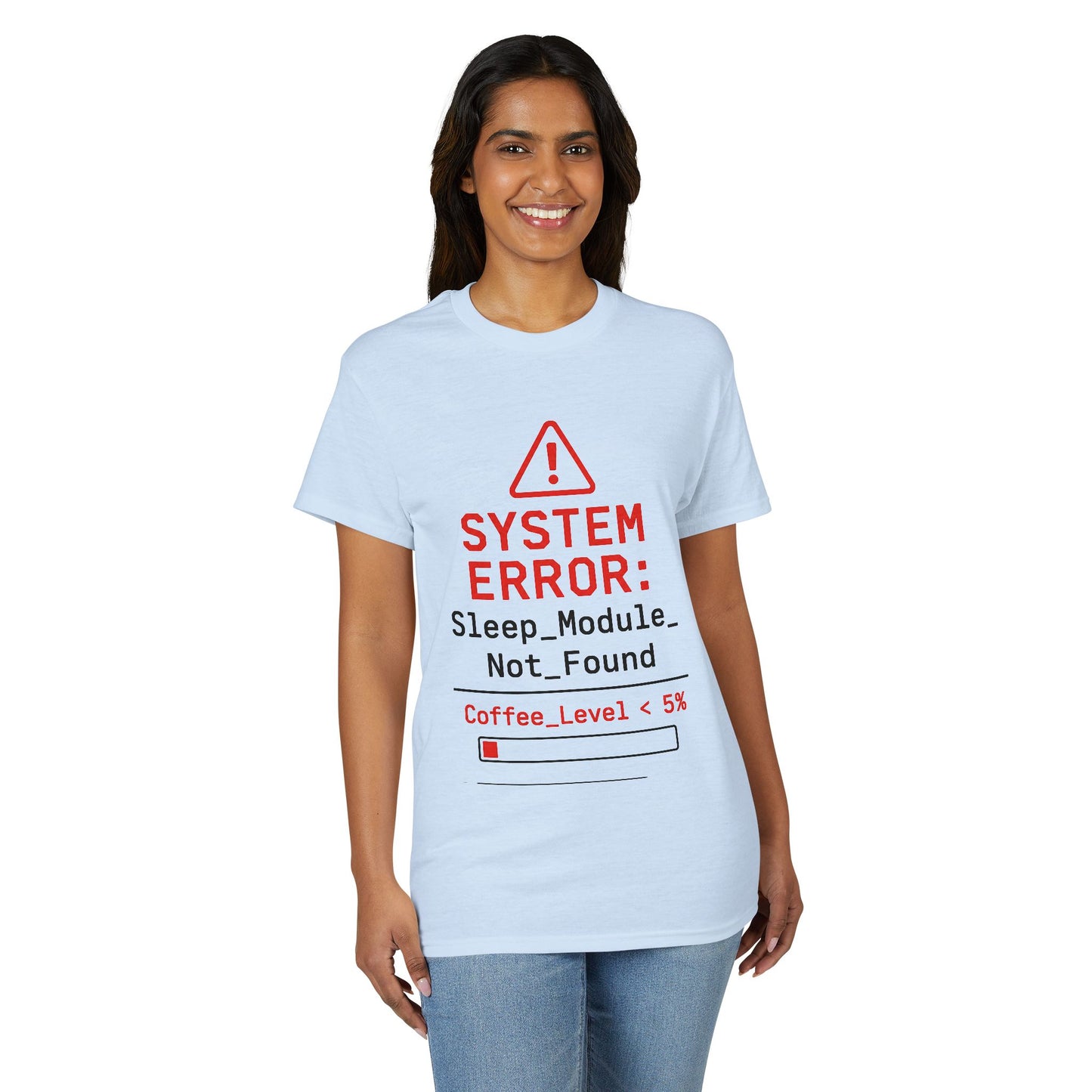 System Error: Coffee Level <5% T-Shirt