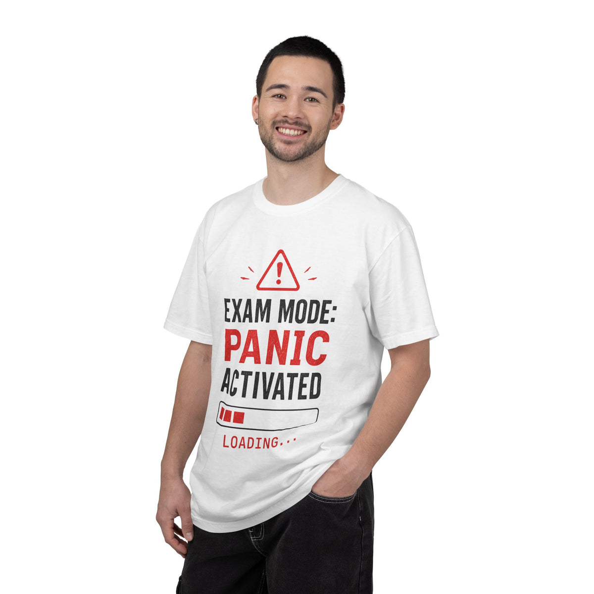 Exam Mode Panic Activated T‑Shirt — Funny Student Exam Shirt