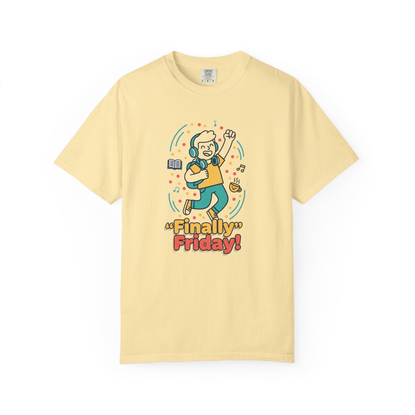 Finally Friday! Graphic T-Shirt — Fun Weekend Celebration Tee