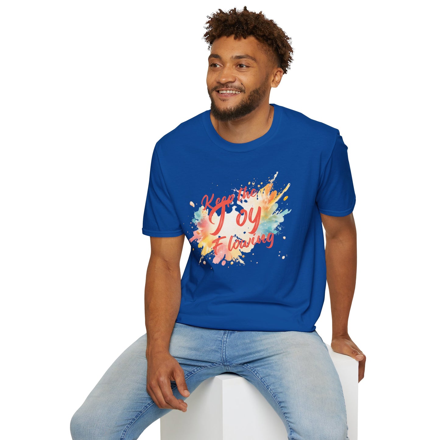 Keep the Joy Flowing Watercolor T-Shirt