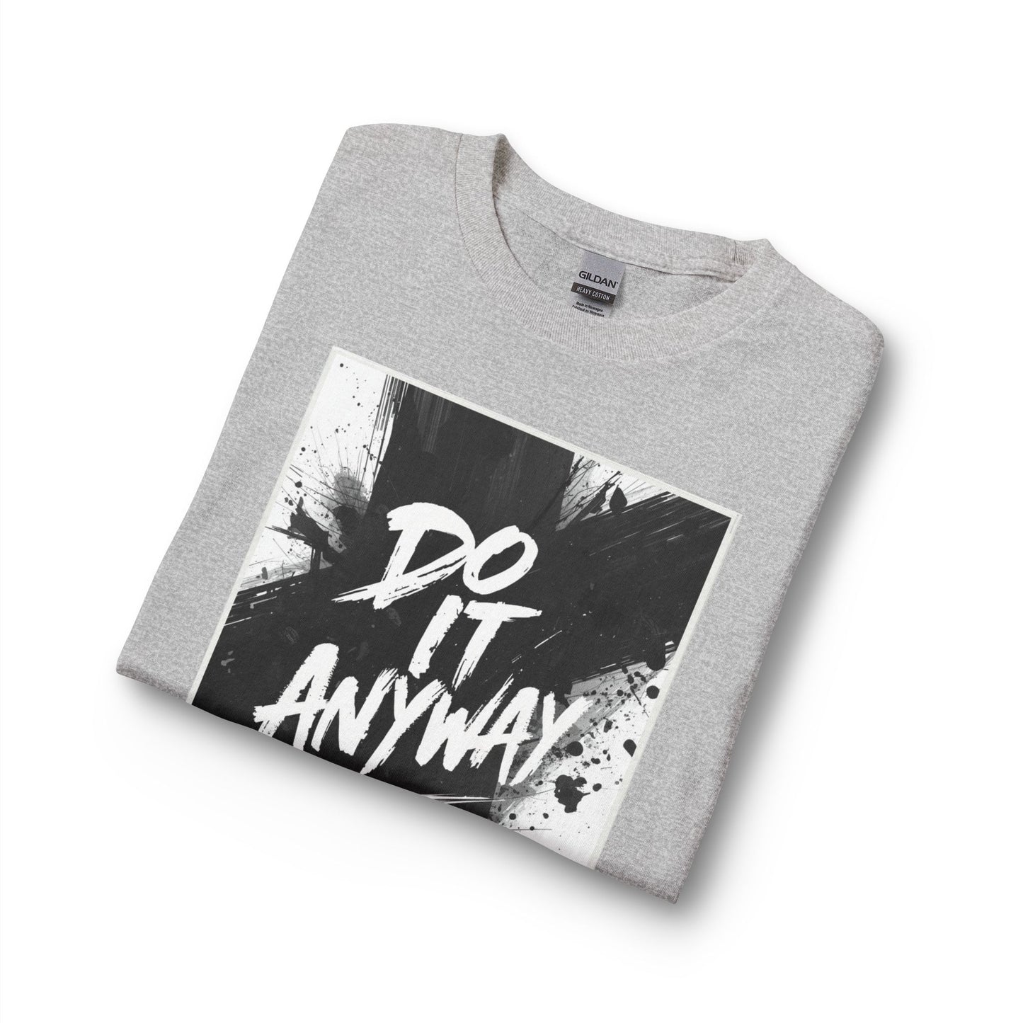 Do It Anyway Long Sleeve Tee — Bold Motivational Graphic Shirt