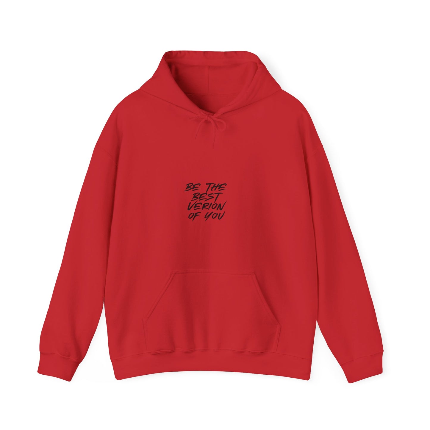 Be The Best Version Of You Hoodie — Motivational White Pullover