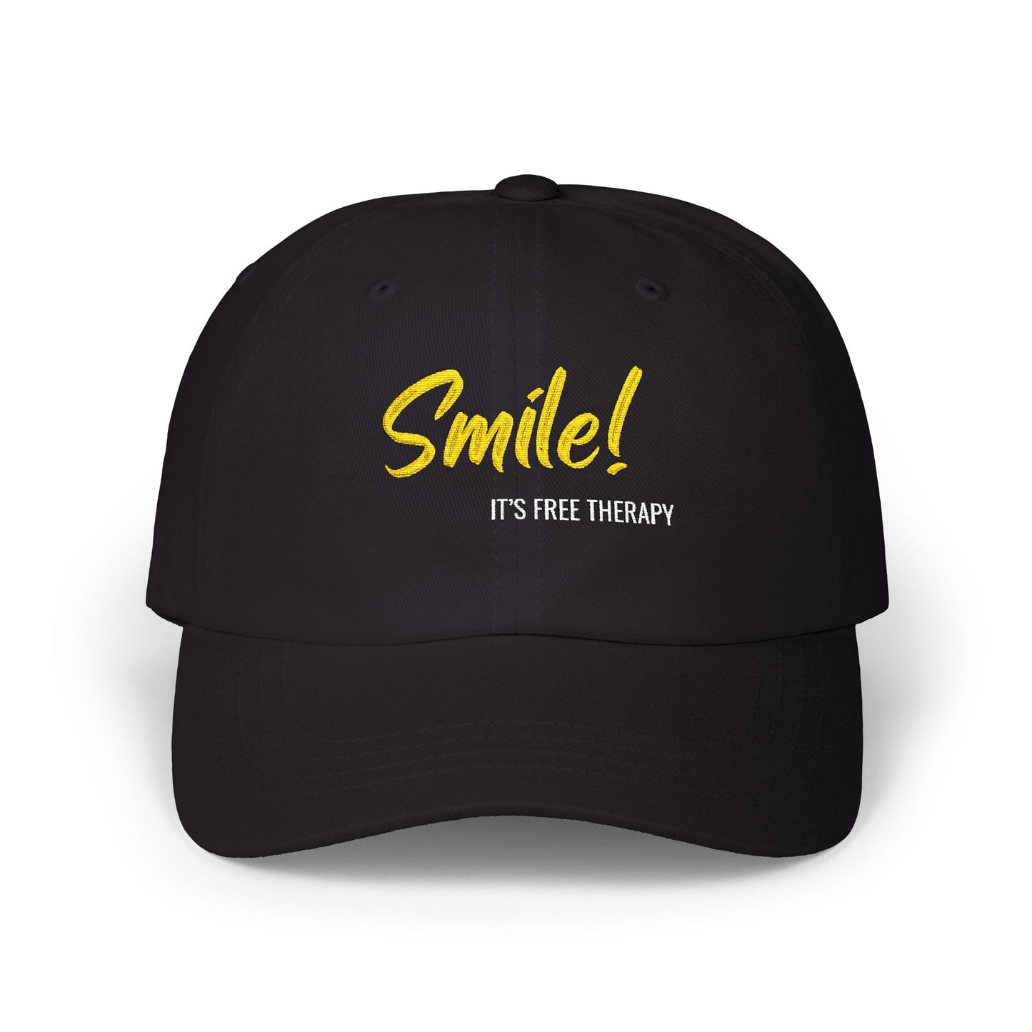 Smile! It's Free Therapy Camo Dad Cap