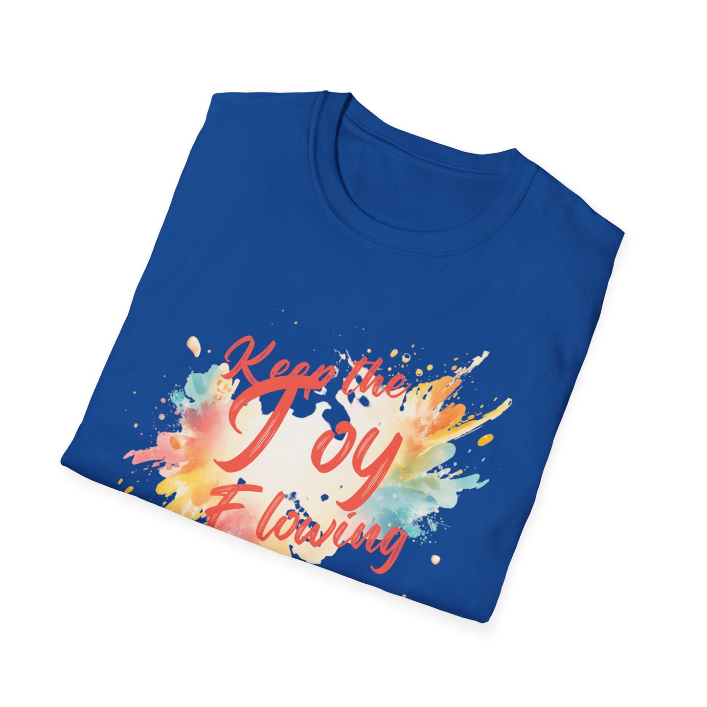 Keep the Joy Flowing Watercolor T-Shirt
