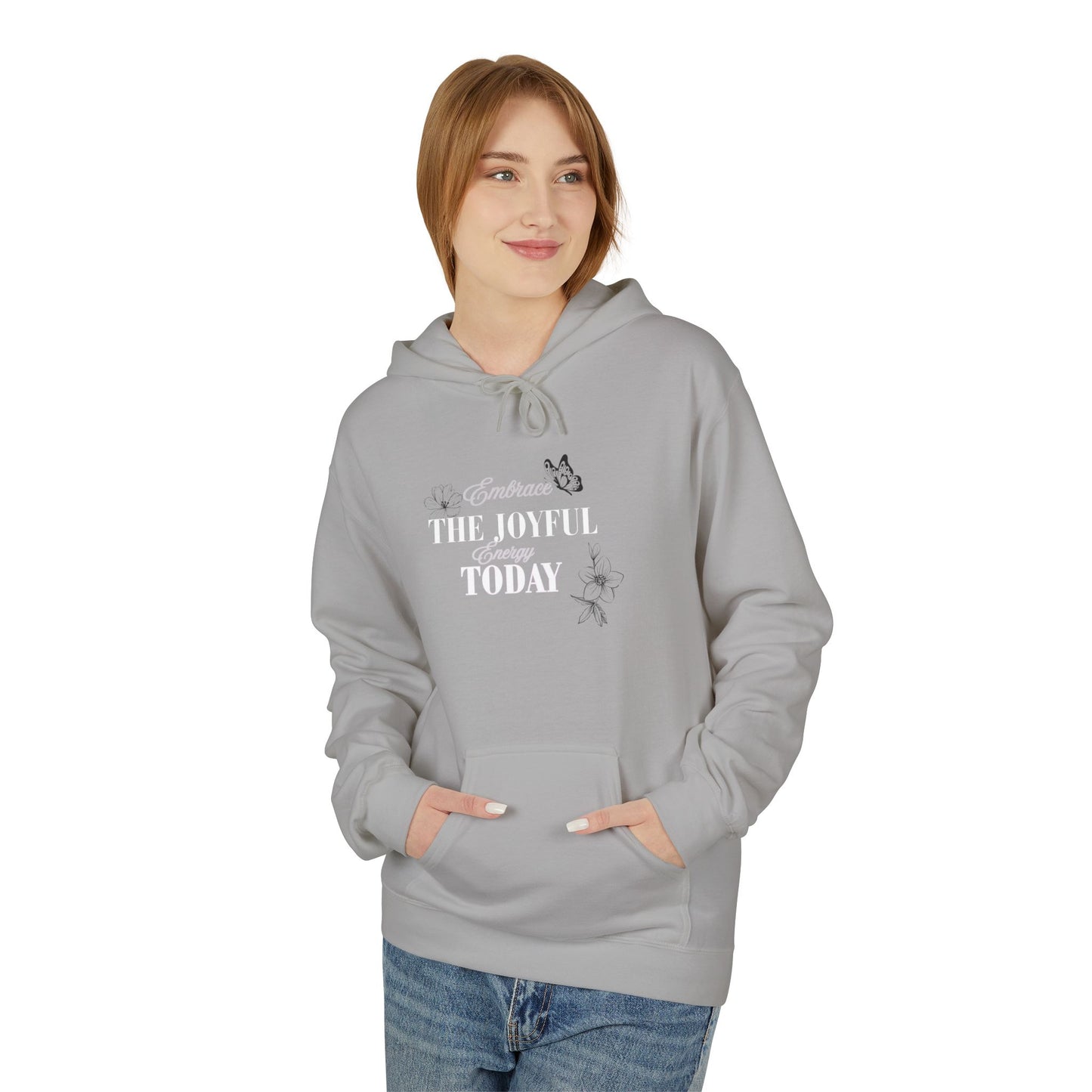 The Joyful Today Hoodie — Inspirational Minimalist Hoodie