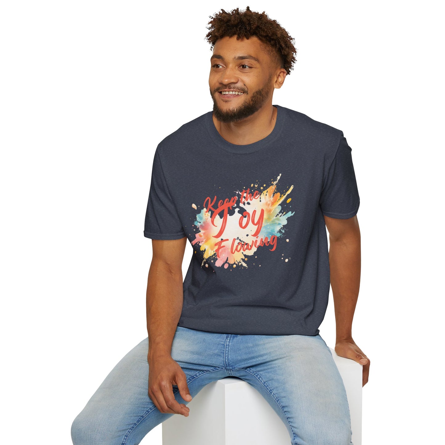 Keep the Joy Flowing Watercolor T-Shirt