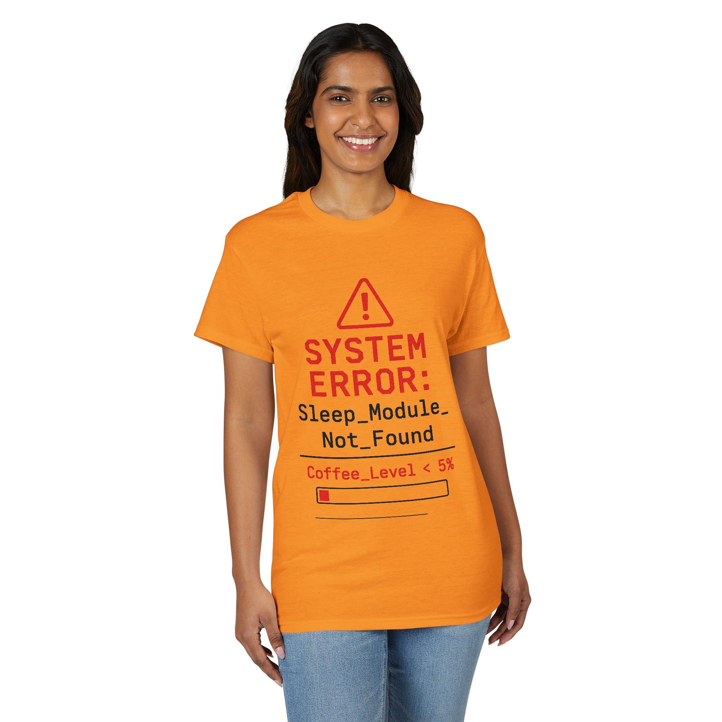 System Error: Coffee Level <5% T-Shirt
