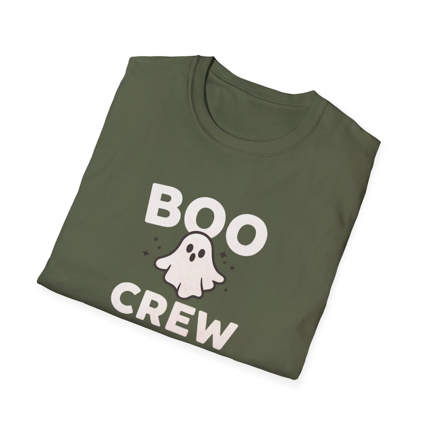 Boo Crew T-Shirt — Cute Halloween Ghost Tee for Kids & Adults