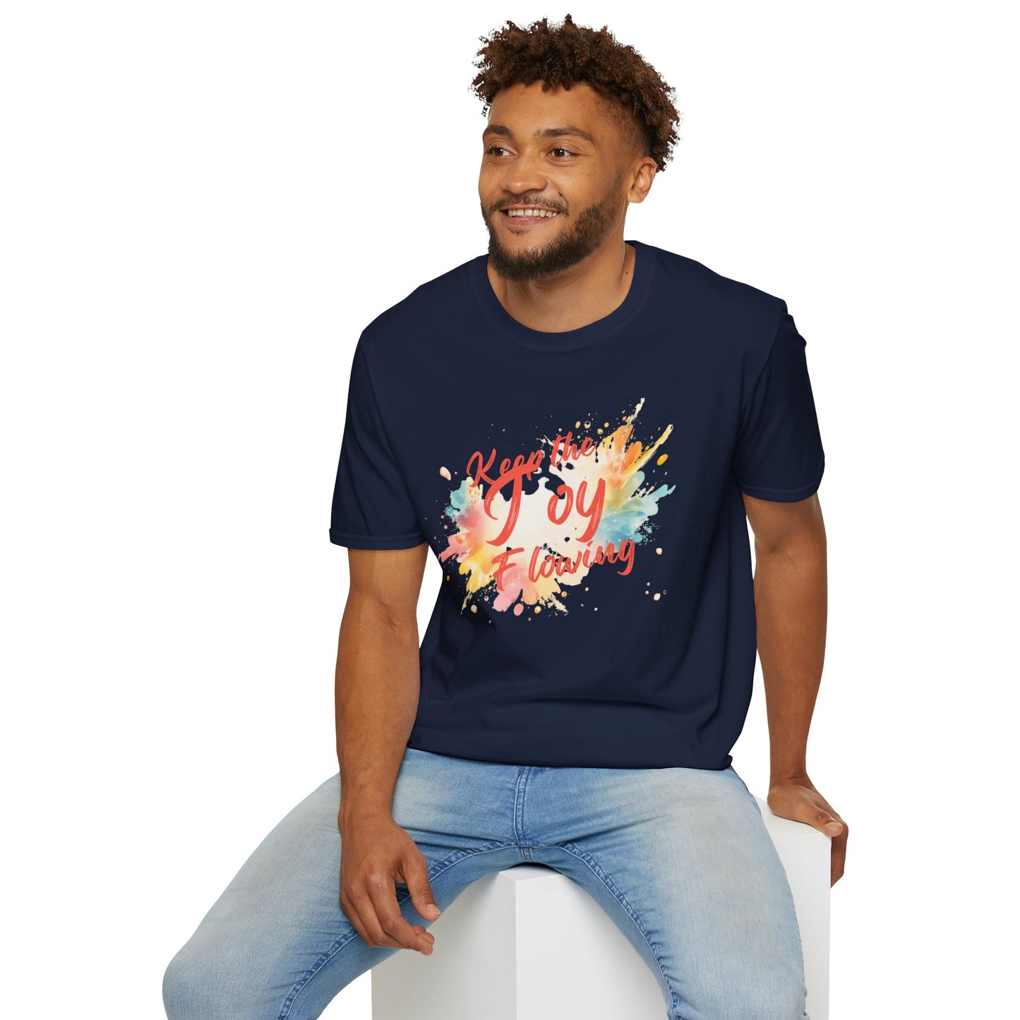 Keep the Joy Flowing Watercolor T-Shirt