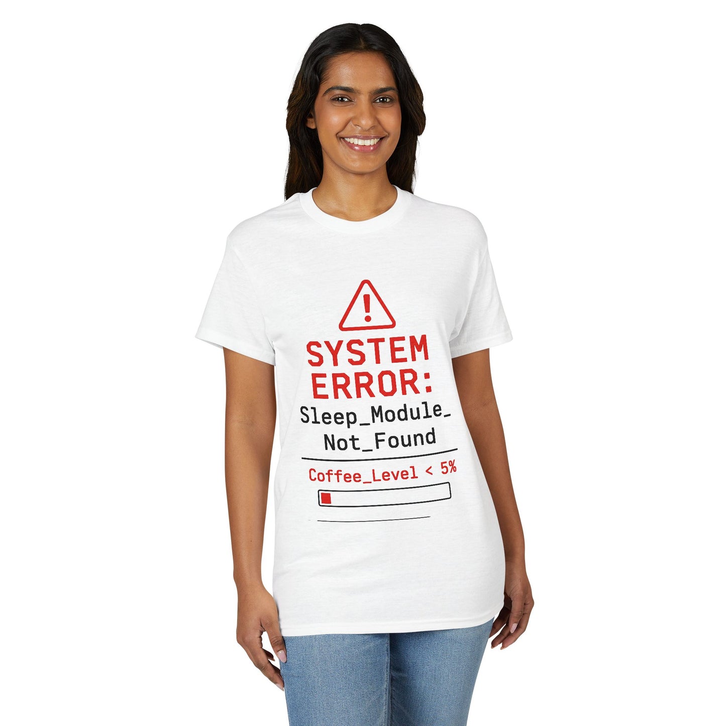 System Error: Coffee Level <5% T-Shirt
