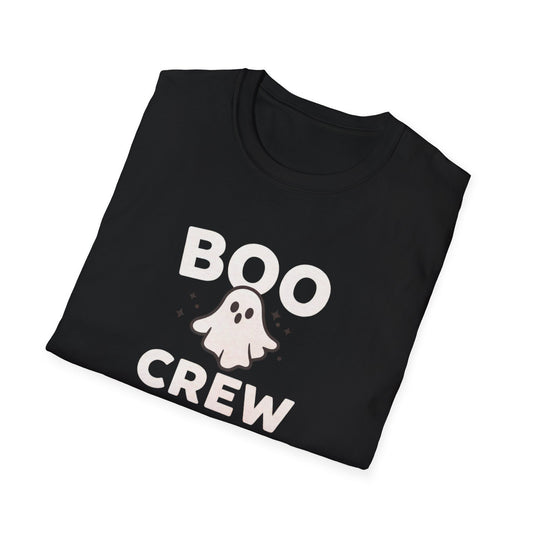 Boo Crew T-Shirt — Cute Halloween Ghost Tee for Kids & Adults