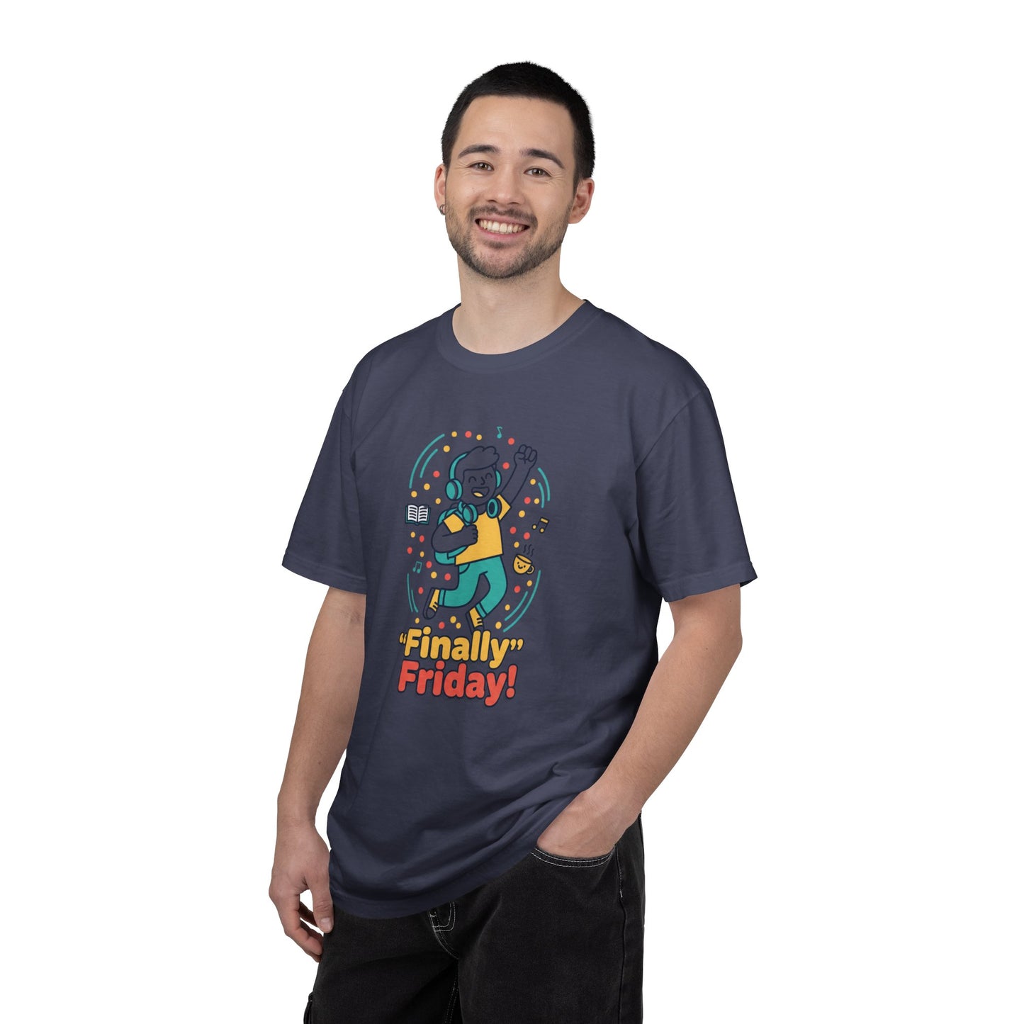 Finally Friday! Graphic T-Shirt — Fun Weekend Celebration Tee