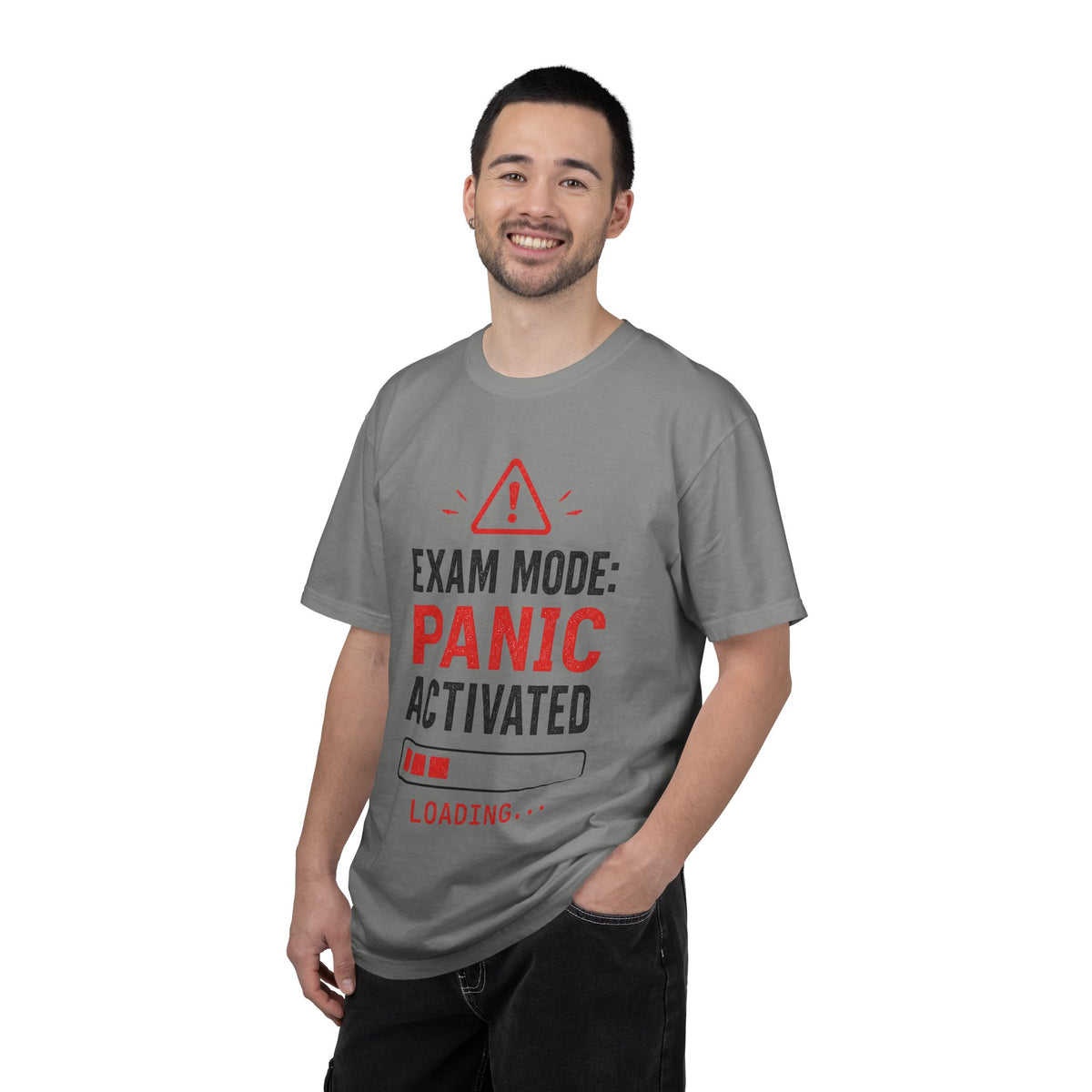 Exam Mode Panic Activated T‑Shirt — Funny Student Exam Shirt