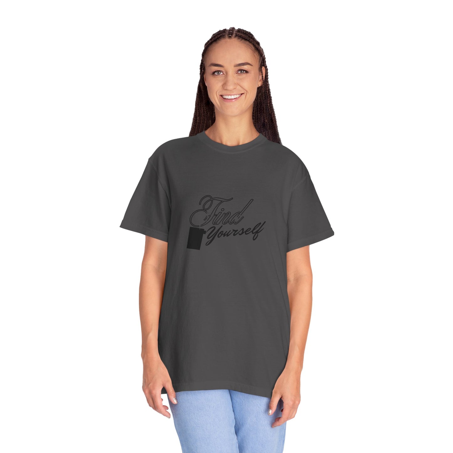 Find Yourself Graphic T-Shirt - Inspirational Minimalist Tee