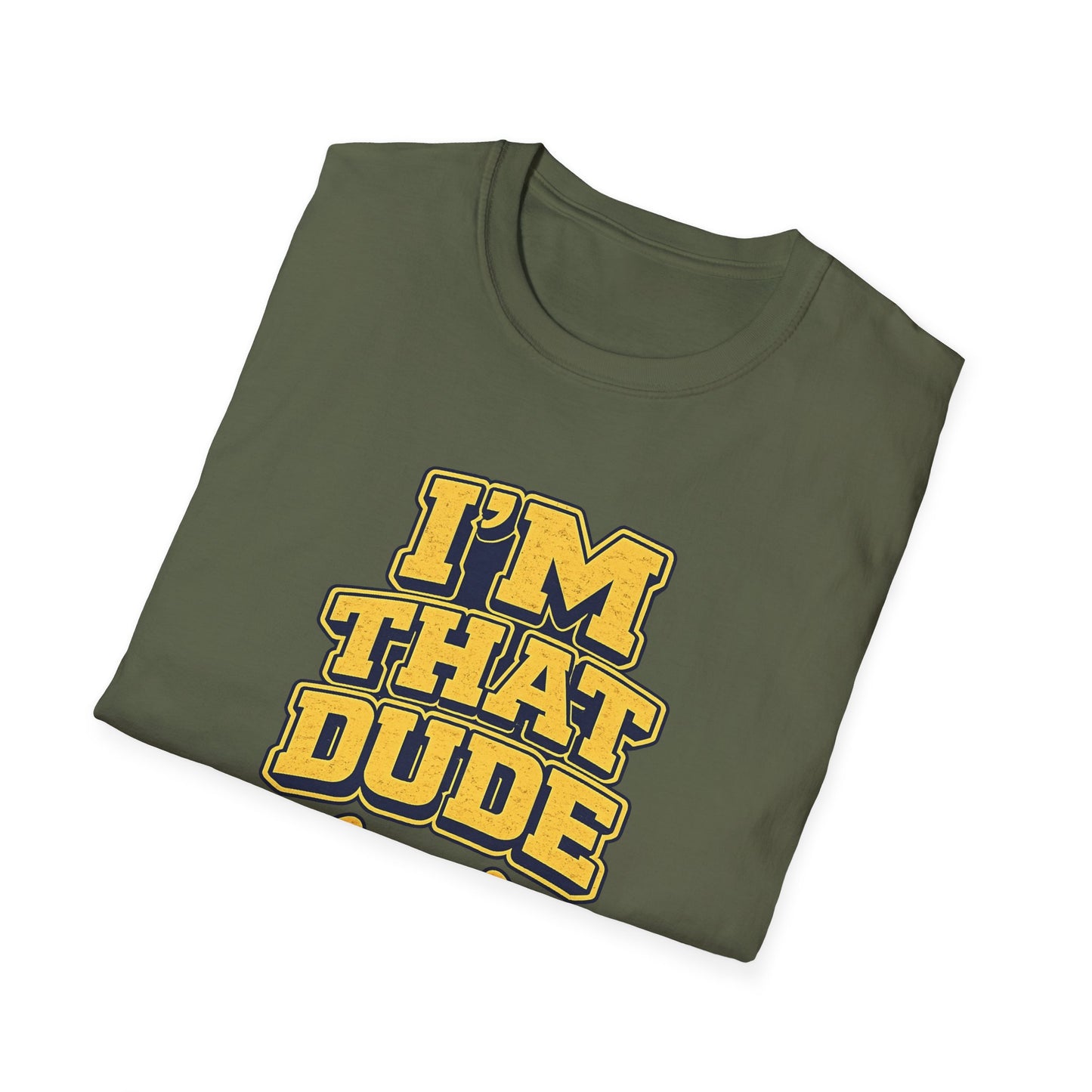 I'm That Dude T-Shirt – Funny Retro Thumbs-Pointing Tee for Men & Guys