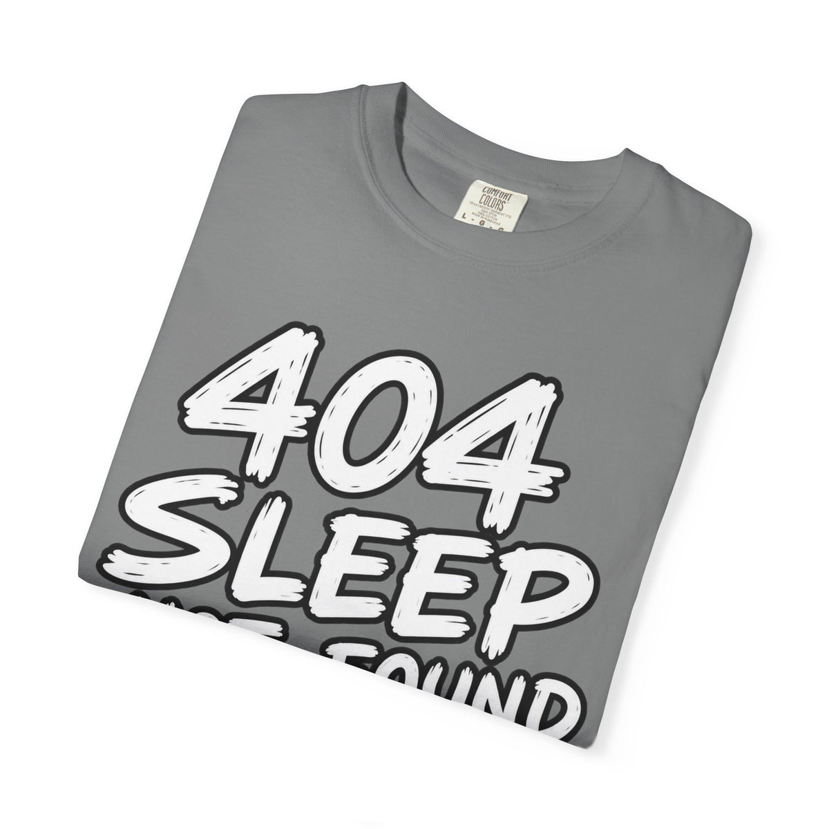 T-Shirt — 404 Sleep Not Found Owl Graphic Tee