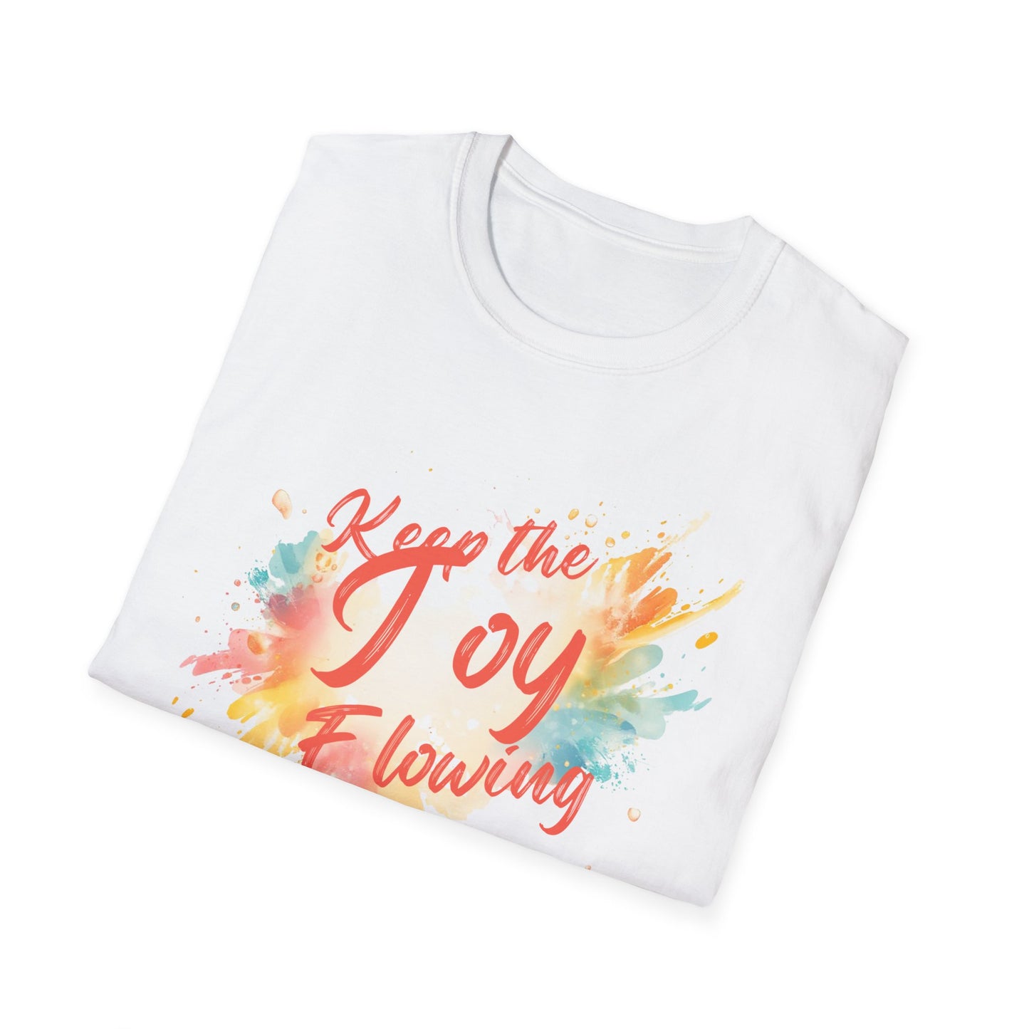 Keep the Joy Flowing Watercolor T-Shirt