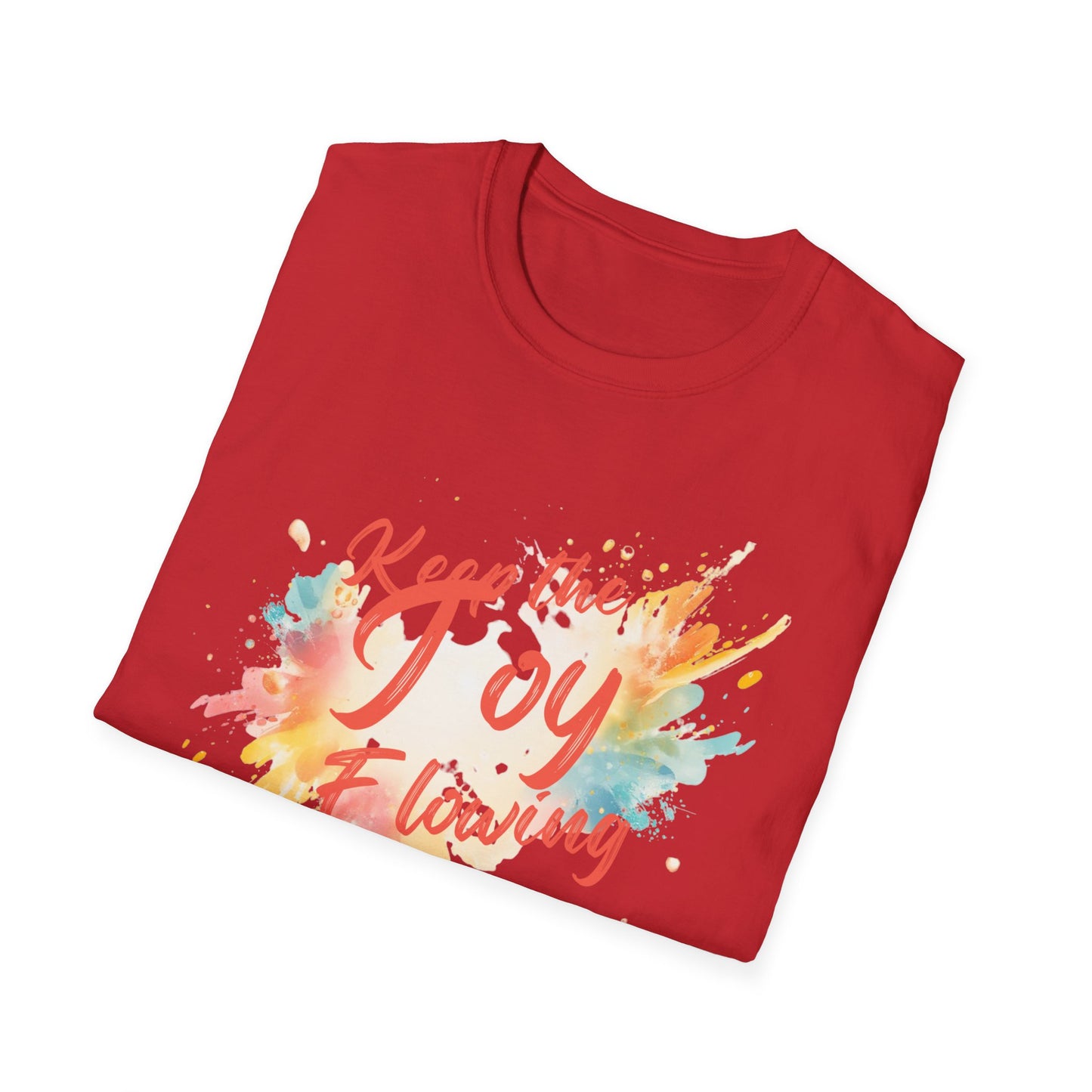 Keep the Joy Flowing Watercolor T-Shirt