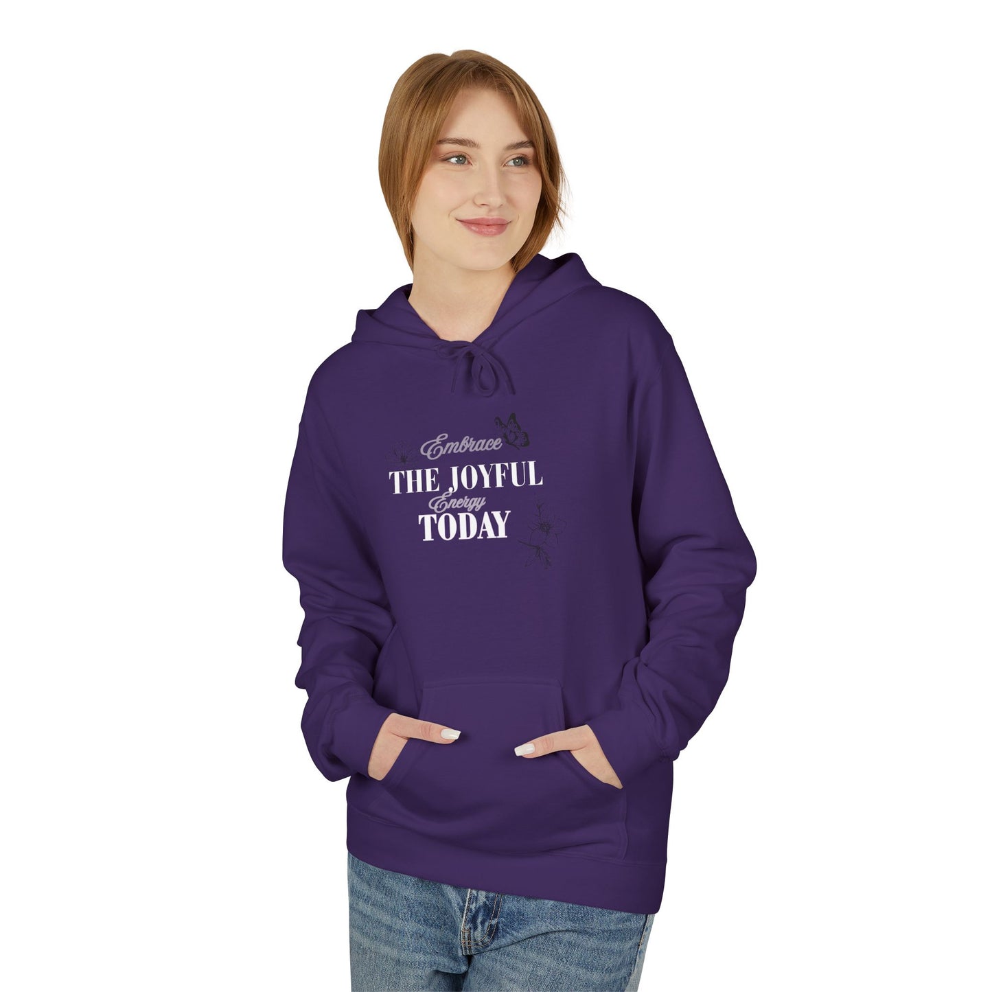 The Joyful Today Hoodie — Inspirational Minimalist Hoodie
