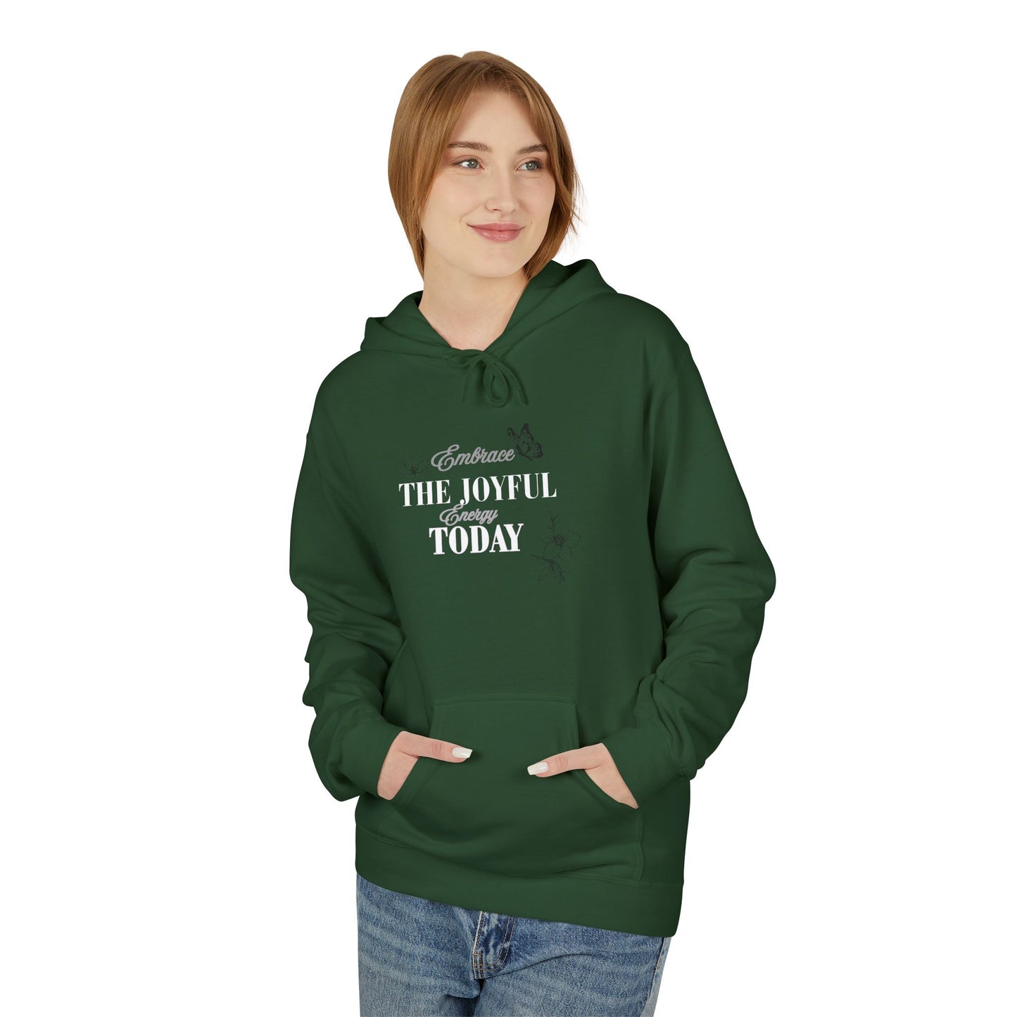 The Joyful Today Hoodie — Inspirational Minimalist Hoodie