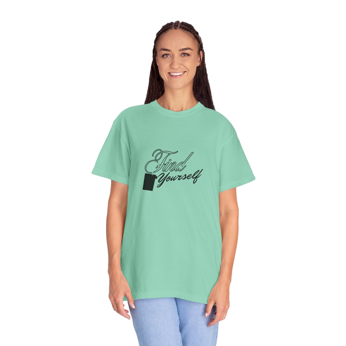 Find Yourself Graphic T-Shirt - Inspirational Minimalist Tee