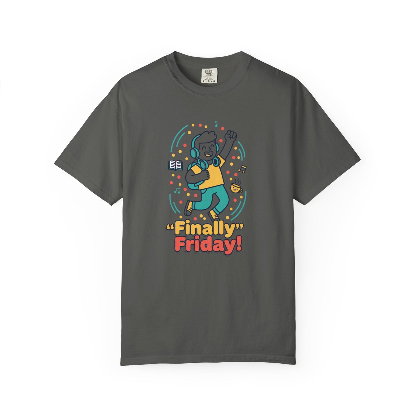 Finally Friday! Graphic T-Shirt — Fun Weekend Celebration Tee