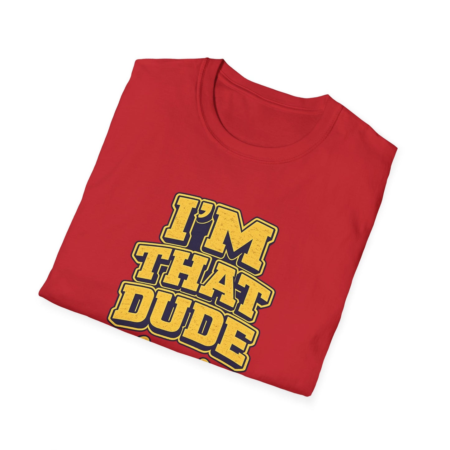 I'm That Dude T-Shirt – Funny Retro Thumbs-Pointing Tee for Men & Guys