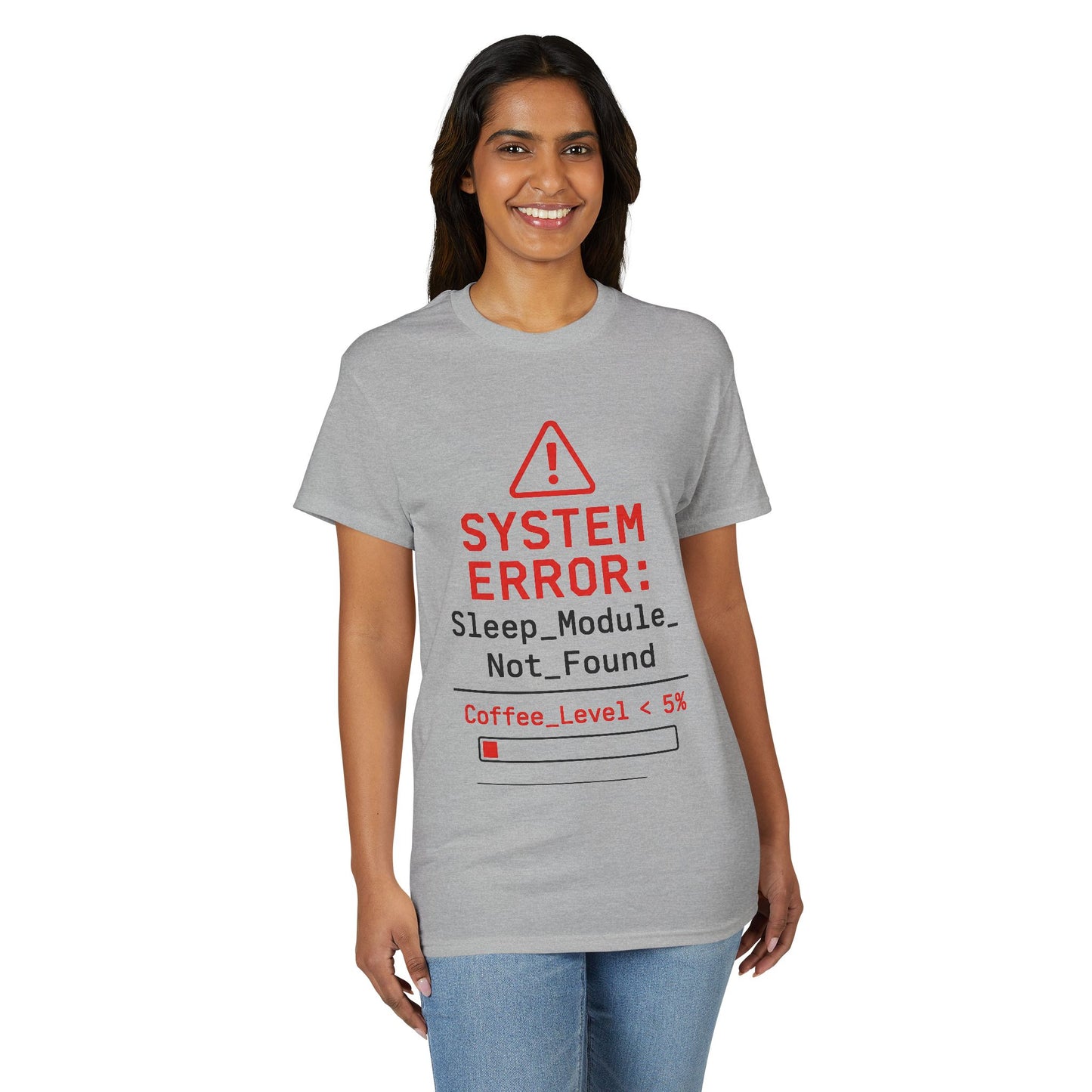System Error: Coffee Level <5% T-Shirt