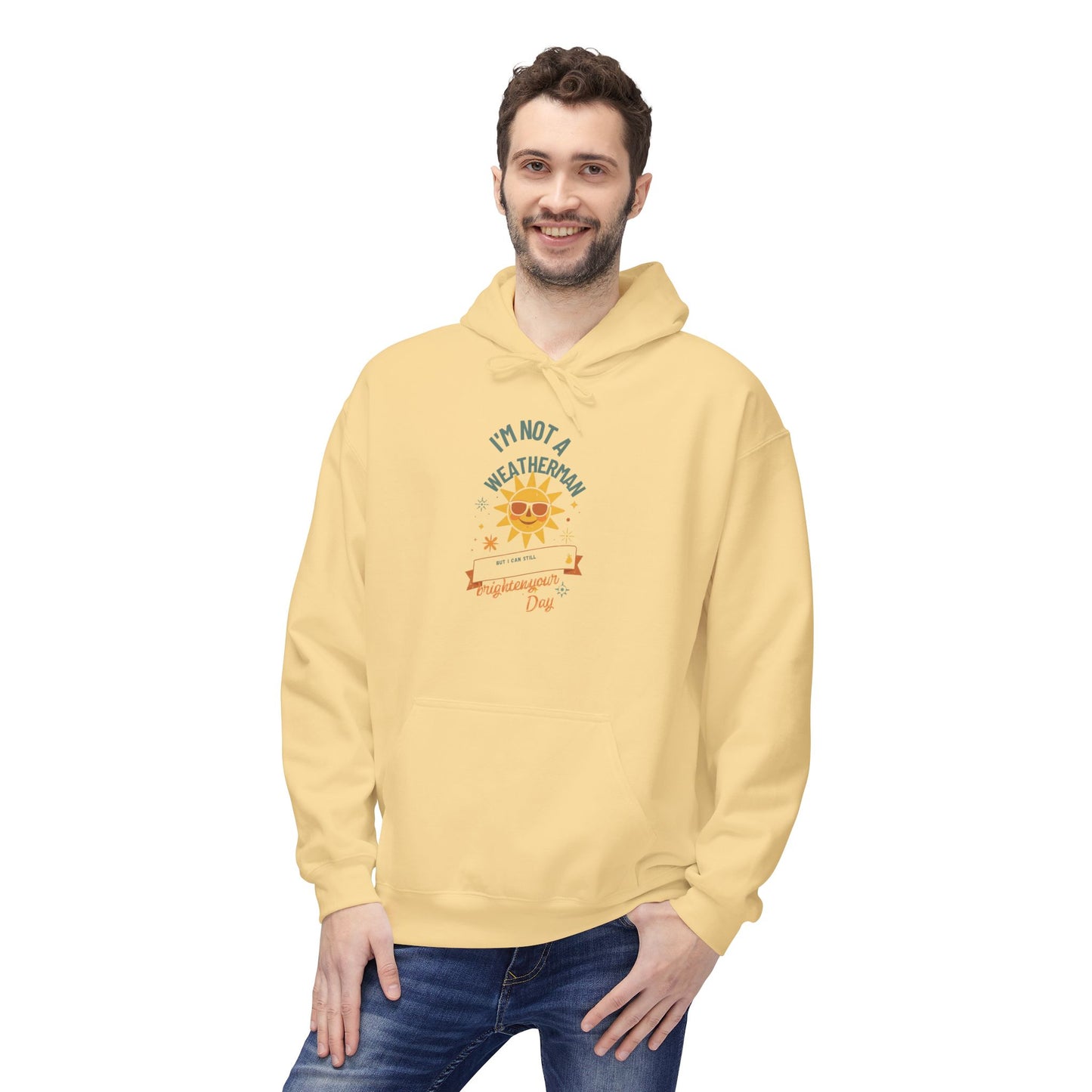 Hoodie – "It's My Day, Make Way" Sunflower Graphic Hooded Sweatshirt