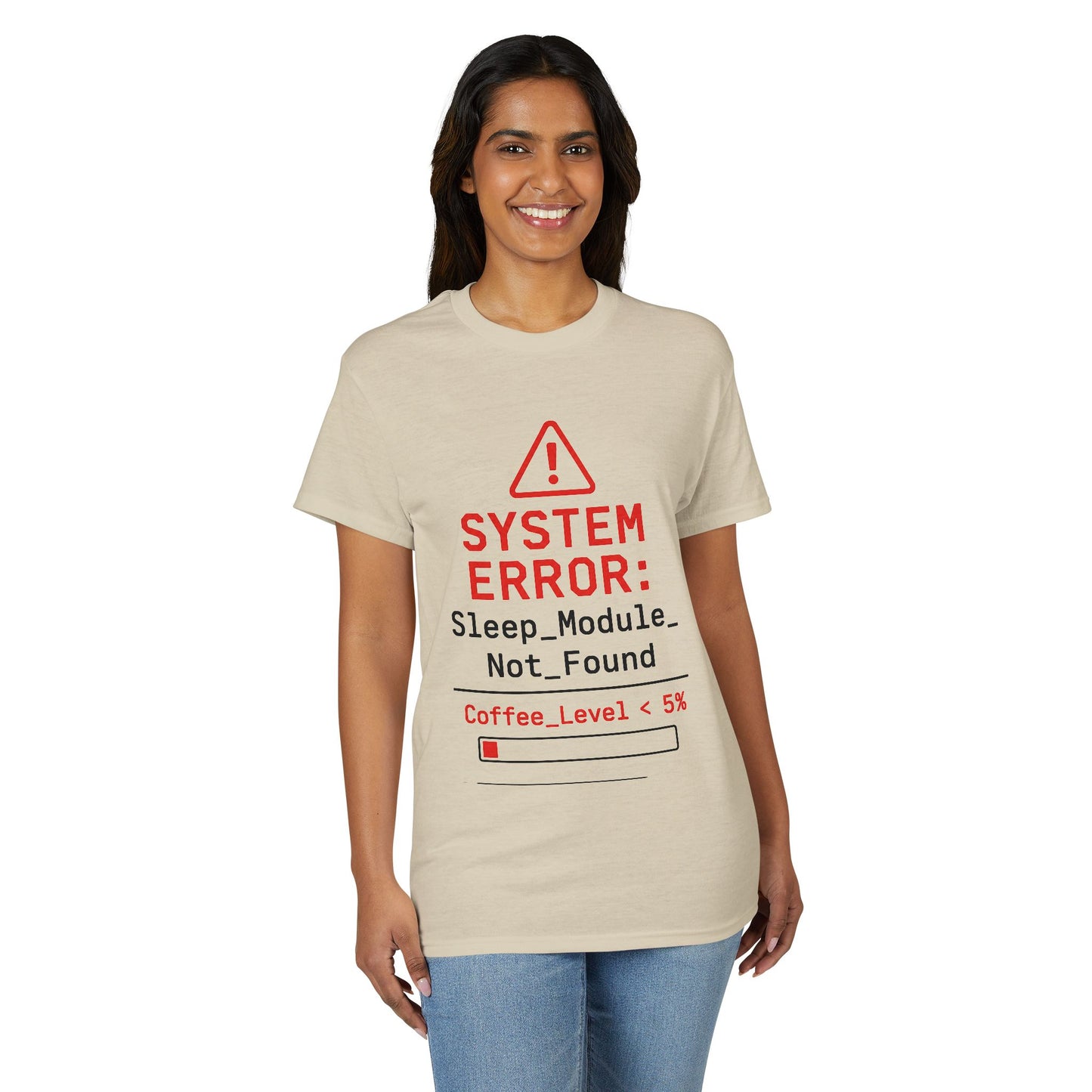 System Error: Coffee Level <5% T-Shirt