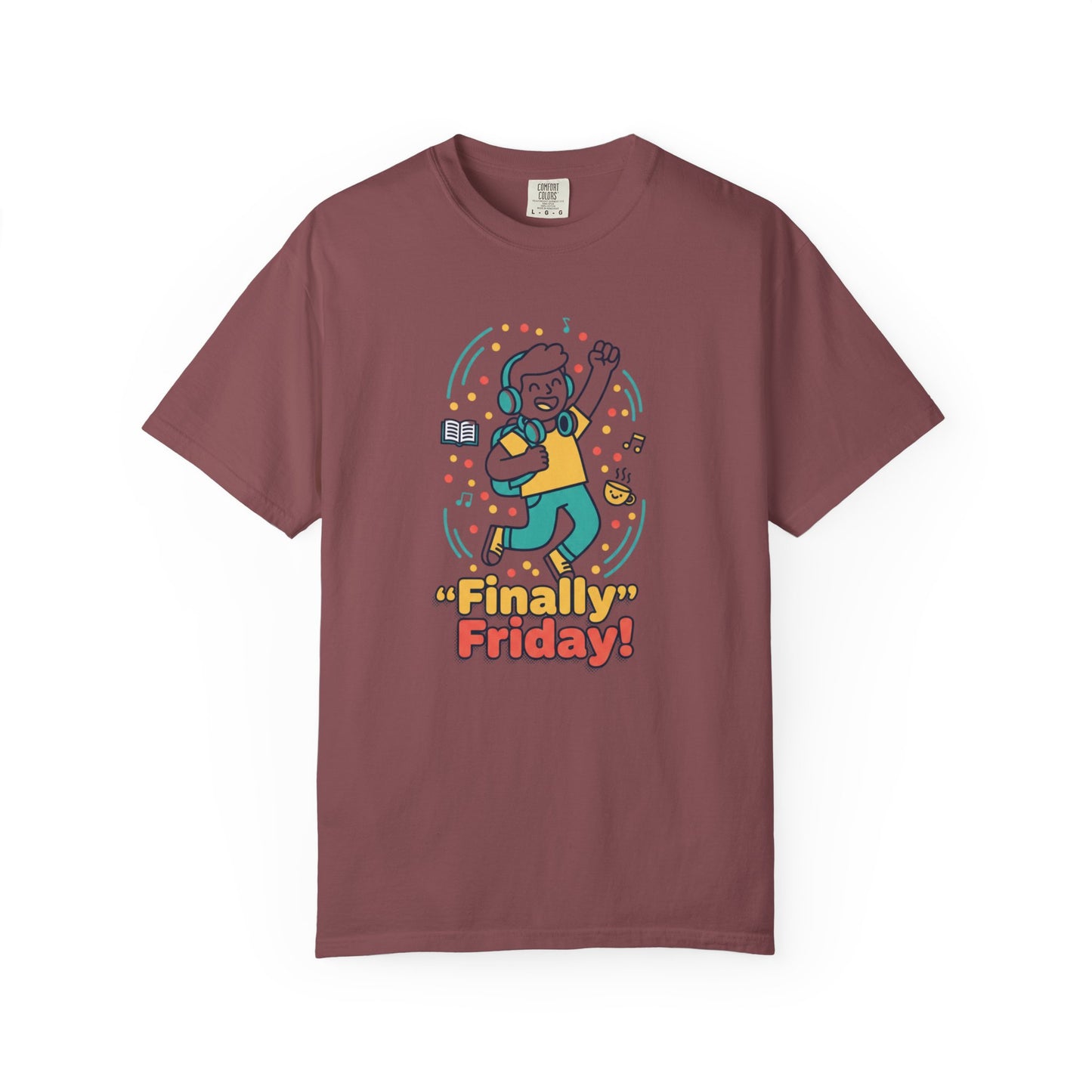 Finally Friday! Graphic T-Shirt — Fun Weekend Celebration Tee