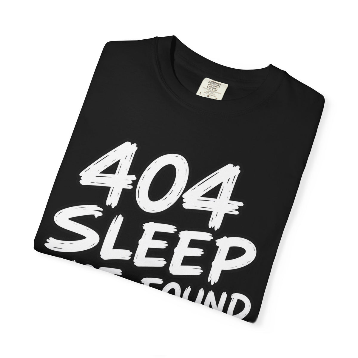 T-Shirt — 404 Sleep Not Found Owl Graphic Tee